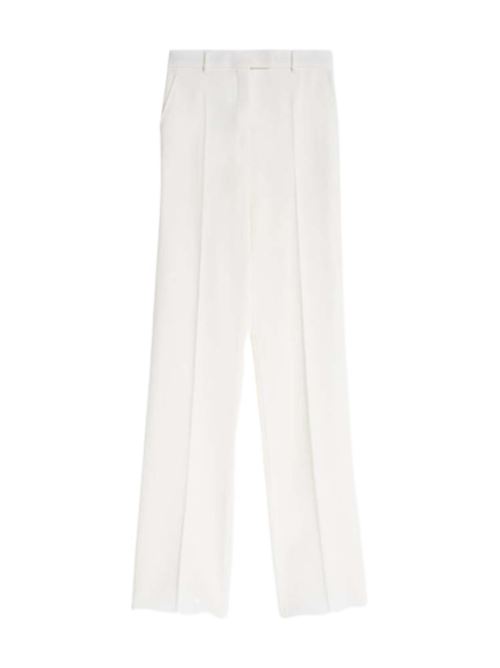 Wool crepe satin trousers Max Mara | 61310427600.010